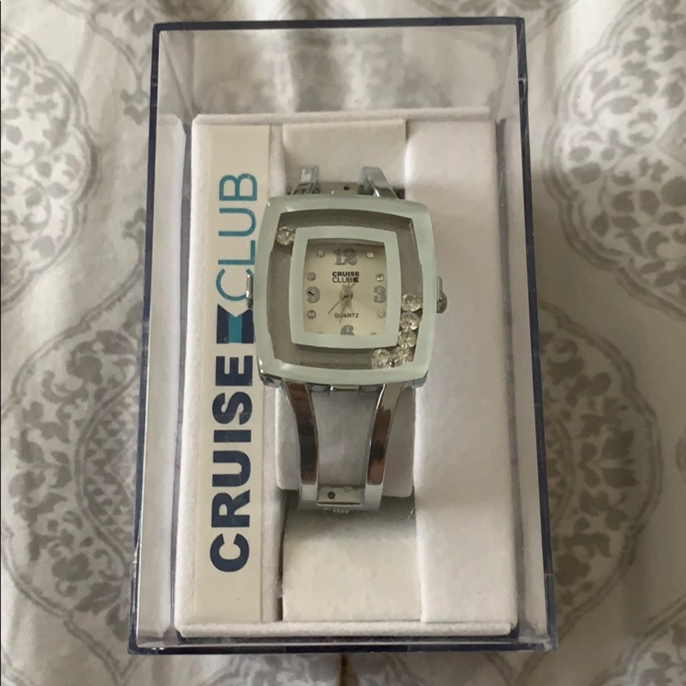 Silver watch